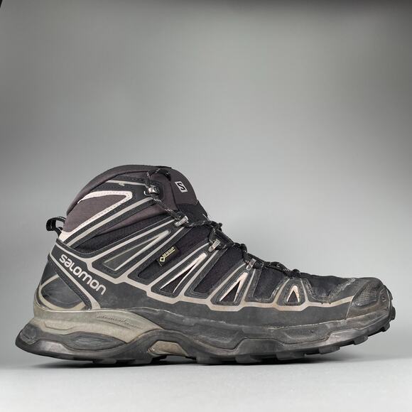 Salomon X Ultra Mid 2 GTX Gore-Tex Men’s Size 13 Black Hiking Boots Outdoor Shoe main image 7
